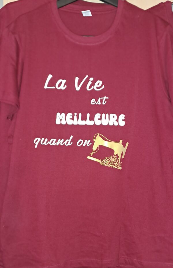 Tee-Shirt Adulte personnalisé – Image 12