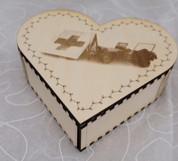 Coffret bois coeur – Image 3
