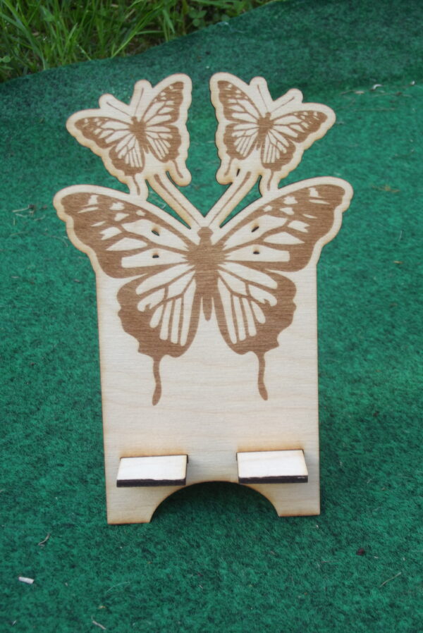 Support de téléphone papillon