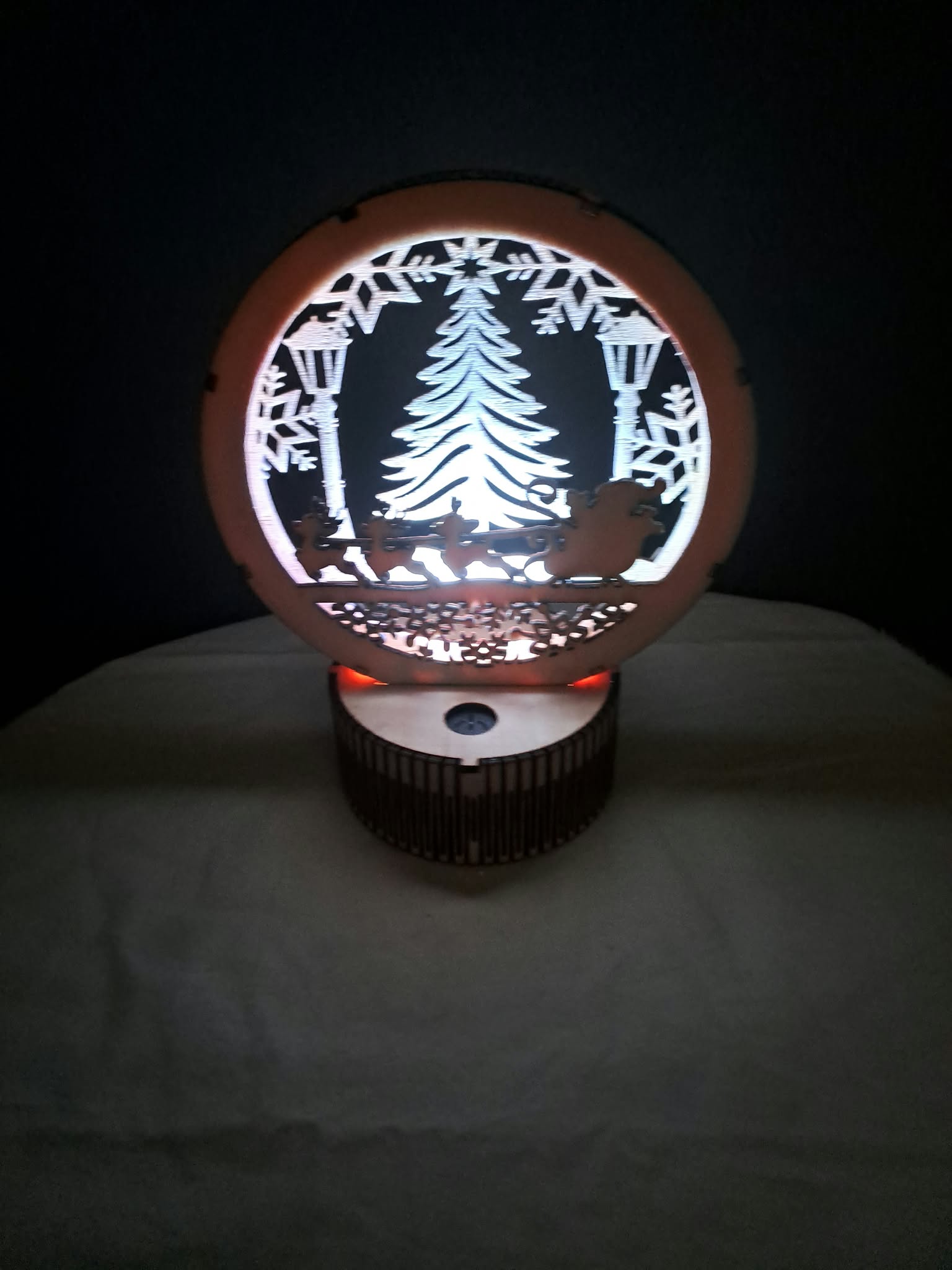 Décoration de Noël lumineuse LED Père Noël – Image 6