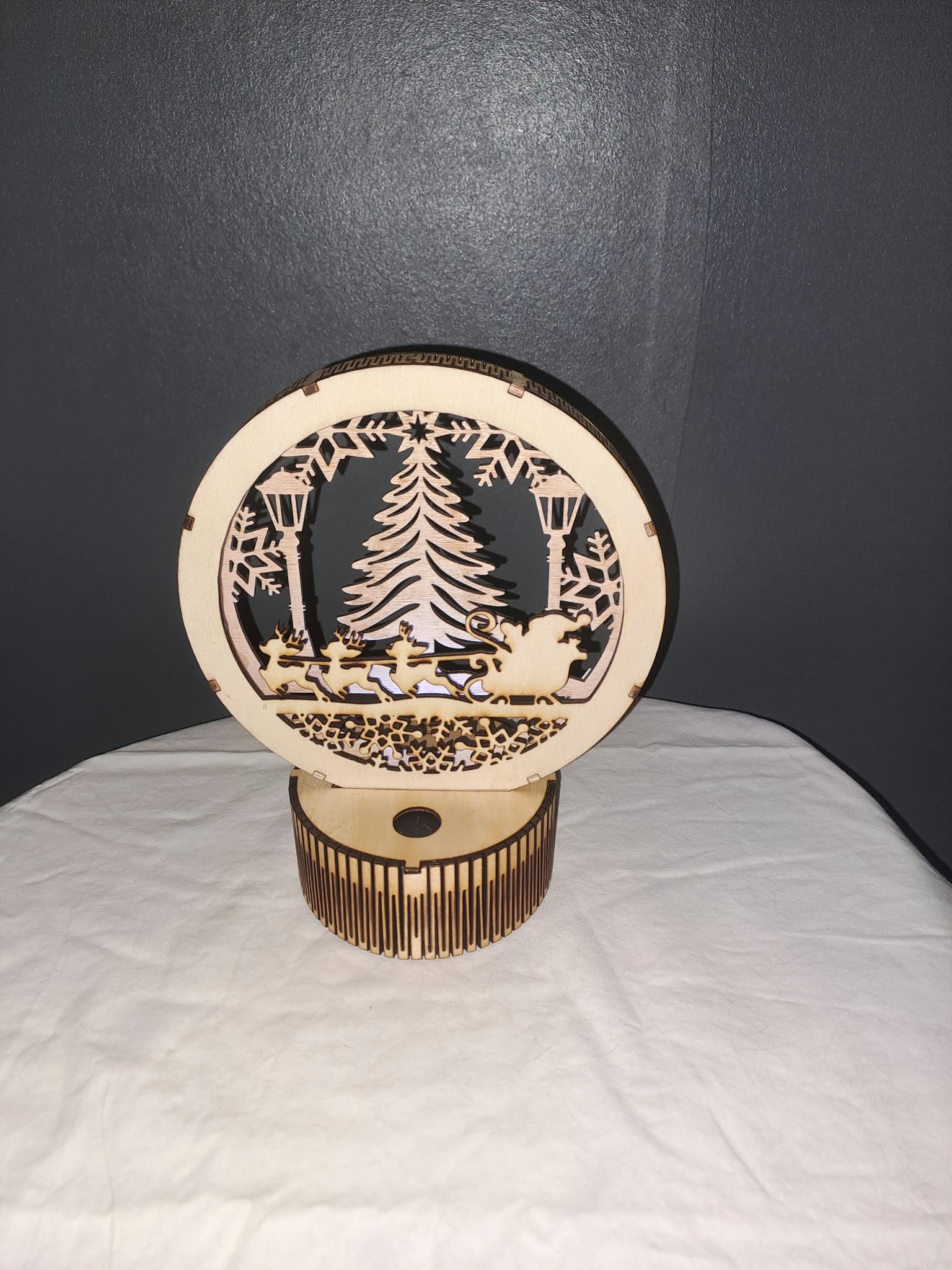 Décoration de Noël lumineuse LED Père Noël – Image 7