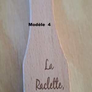 Spatules à Raclette en Bois Naturel | modèle4