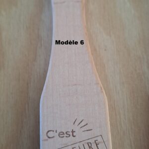 Spatules à Raclette en Bois Naturel | modèle6