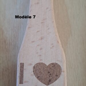 Spatules à Raclette en Bois Naturel | modèle7