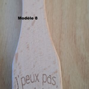 Spatules à Raclette en Bois Naturel | modèle8