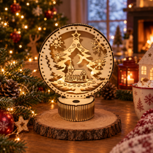 Décoration de Noël lumineuse LED